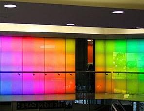 perete RGB, DMX, interactiv